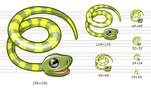 Snake icon v2